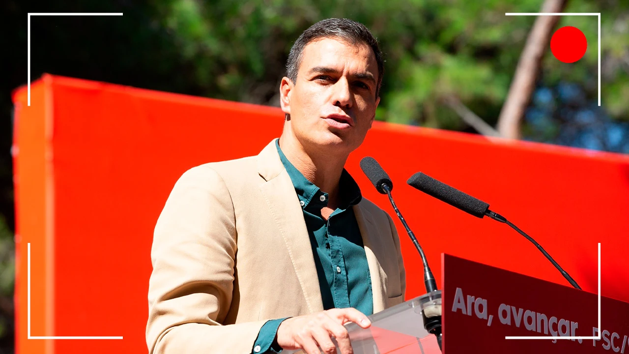 Imagen del l&iacute;der del PSOE, Pedro S&aacute;nchez