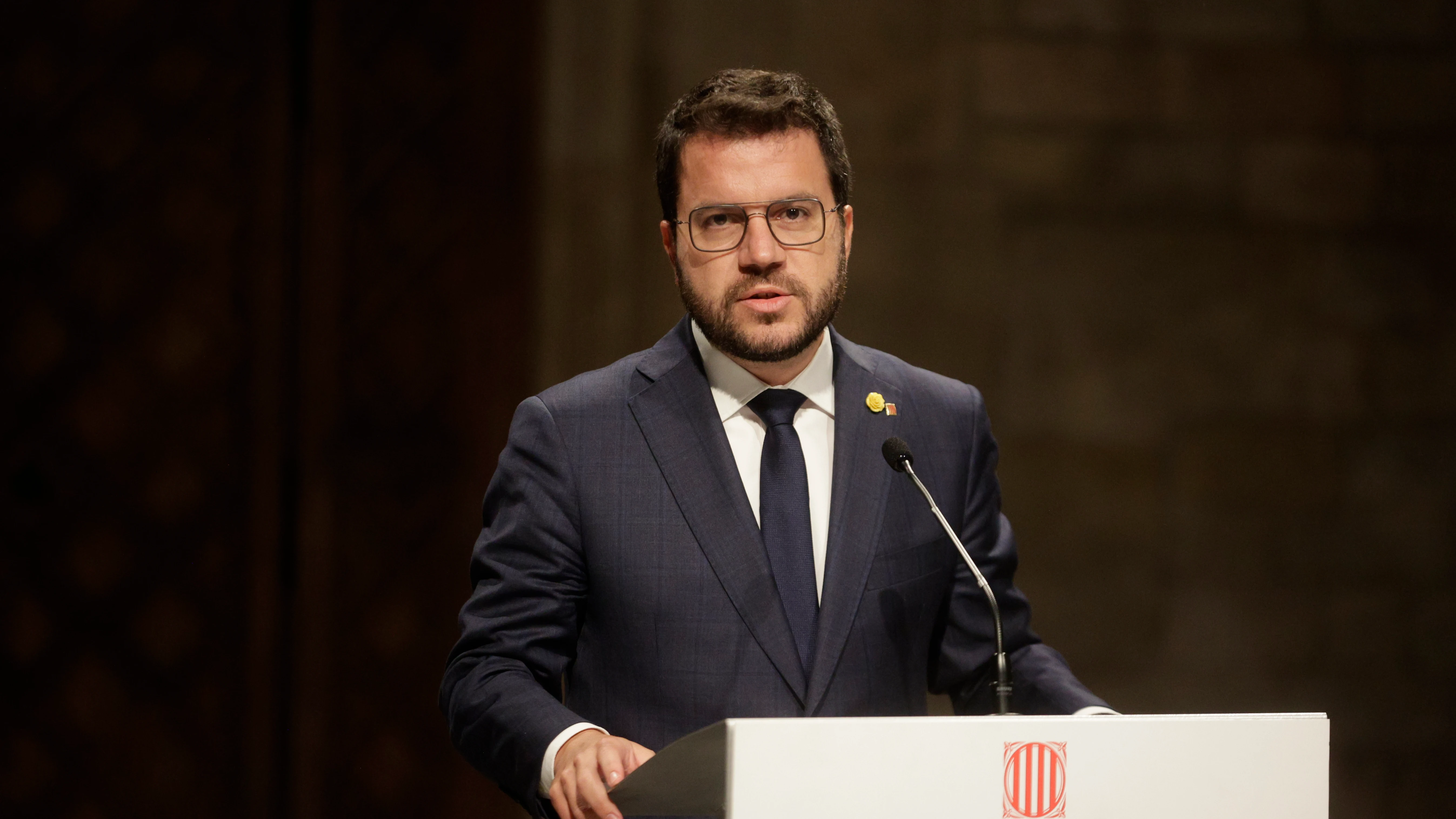 Imagen de archivo del presidente de la Generalitat, Pere Aragon&egrave;s