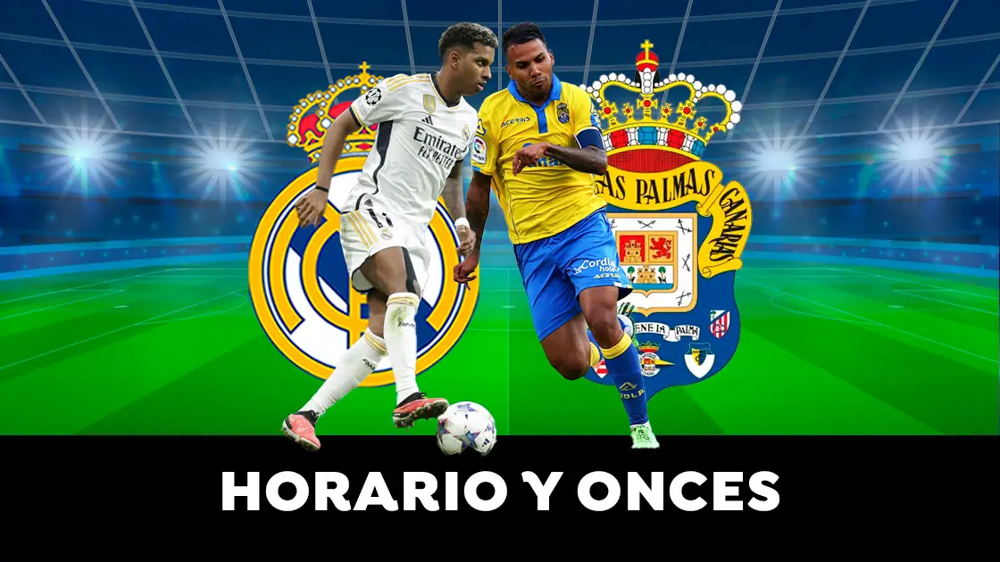 Real Madrid - UD Las Palmas: Horario, alineaciones y dónde ver el partido LaLiga EA Sports Real Madrid - UD Las Palmas: Horario, alineaciones y dónde ver el partido LaLiga EA Sports