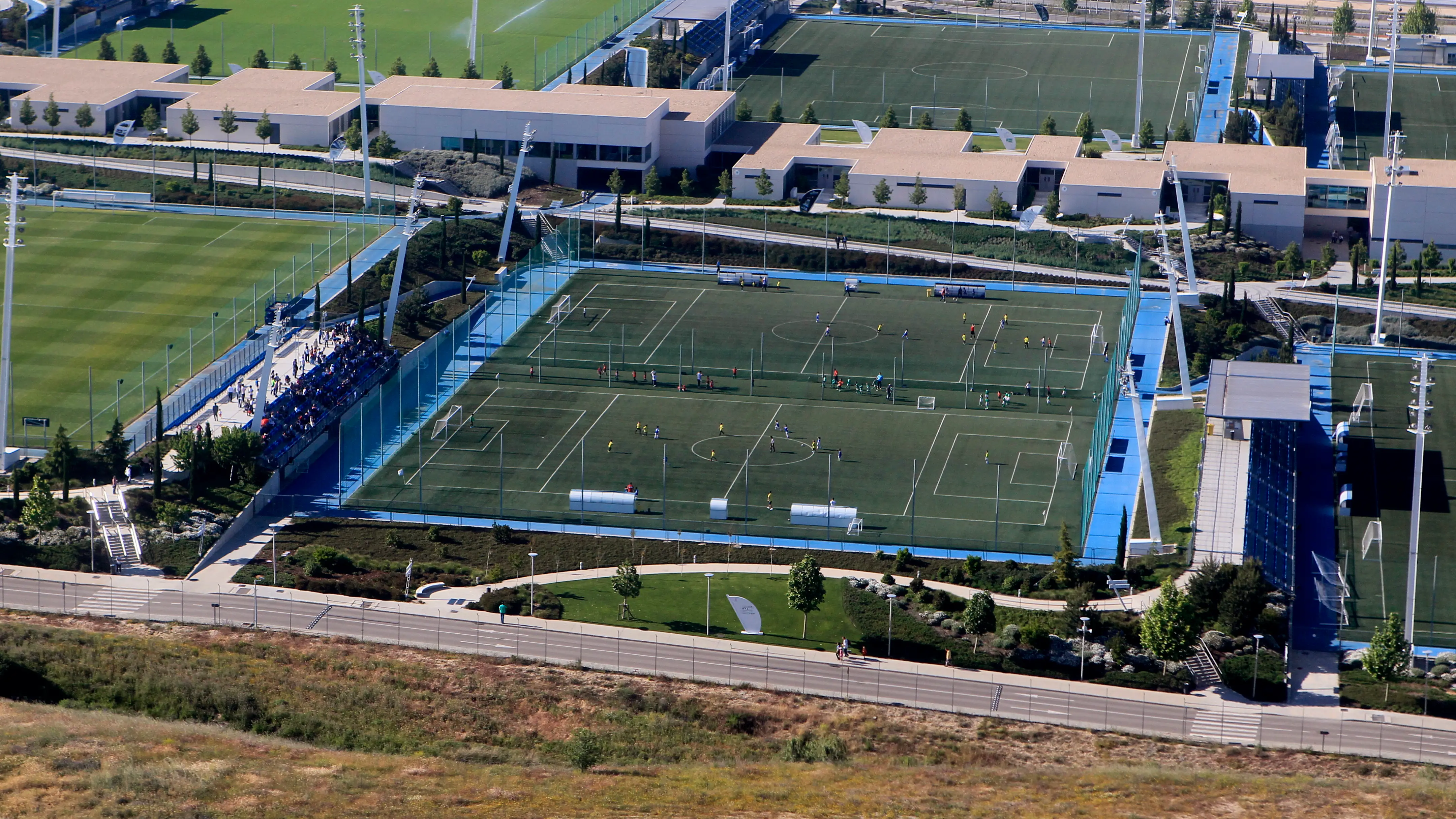 Vista de la Ciudad Deportiva de Valdebebas Vista de la Ciudad Deportiva de Valdebebas