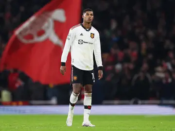 Marcus Rashford en el Arsenal - United Marcus Rashford en el Arsenal - United