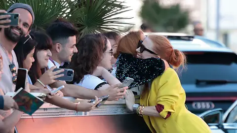 Jessica Chastain en el Festival de San Sebastián Jessica Chastain en el Festival de San Sebastián