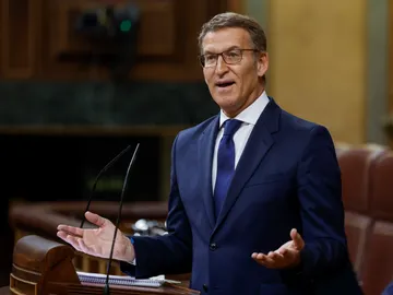 Feijóo en la investidura Feijóo en la investidura