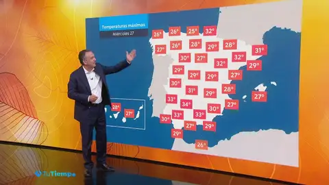 La previsión del tiempo de Roberto Brasero La previsión del tiempo de Roberto Brasero