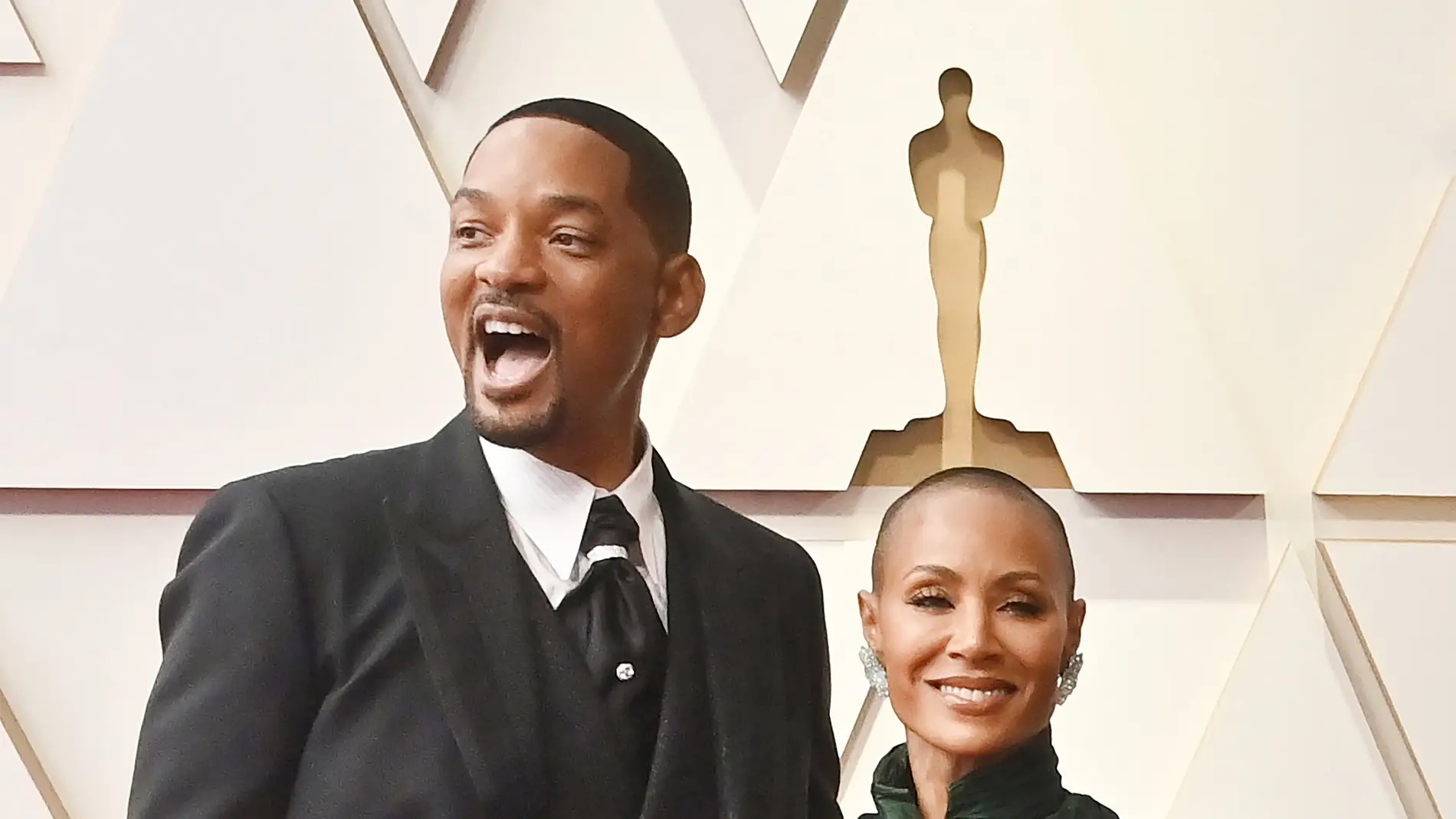Will Smith y Jada Pinkett en los Oscar 2022