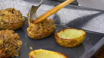 Rellena las patatas