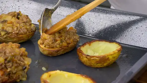 Rellena las patatas Rellena las patatas