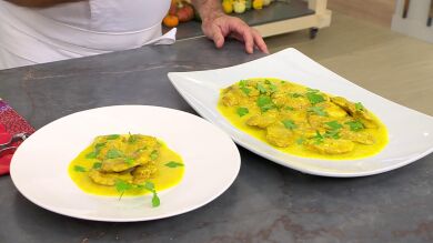 Receta fácil y rápida de Arguiñano: pechugas de pollo al curry