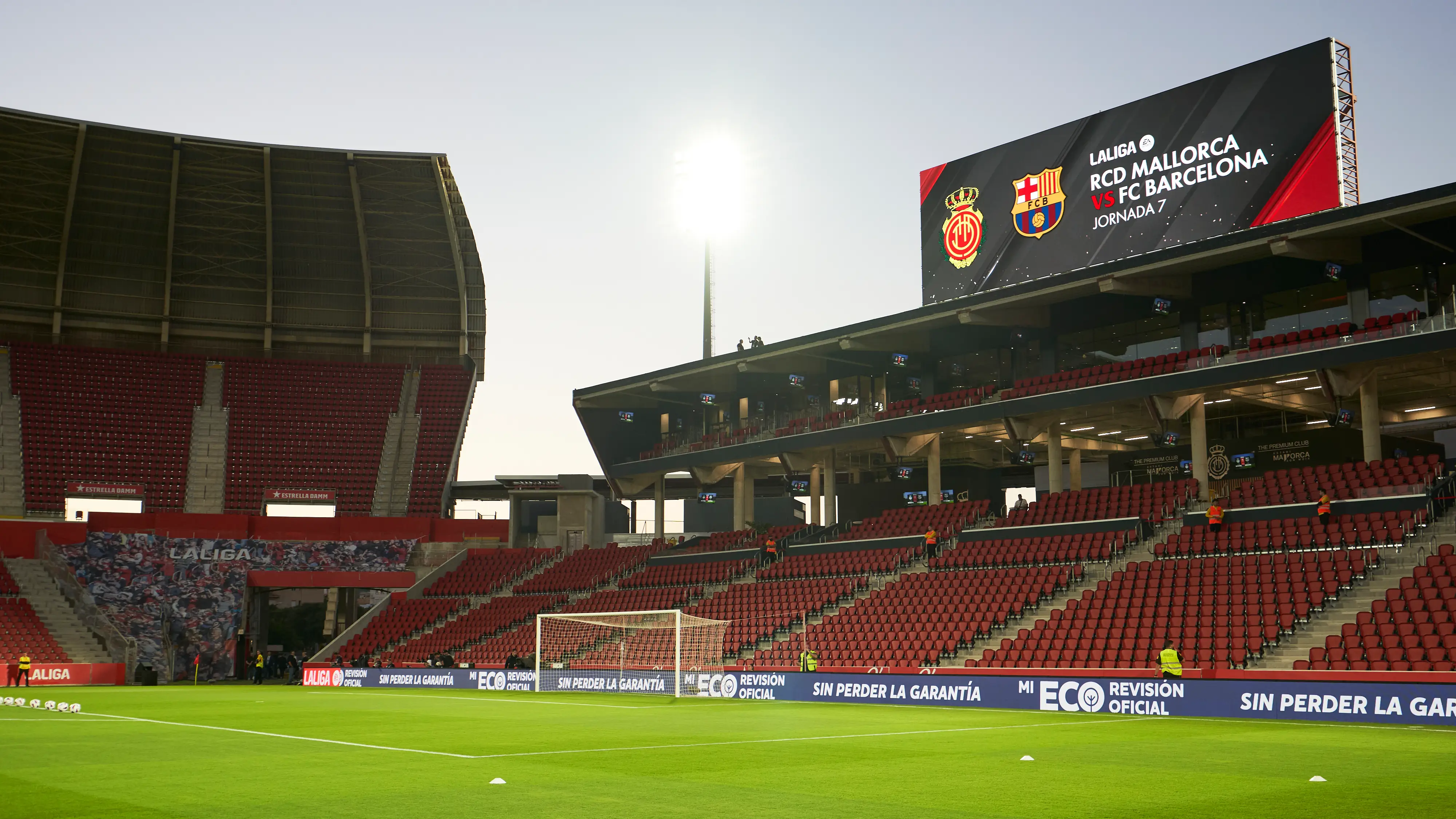 Son Moix antes del Mallorca-Barcelona