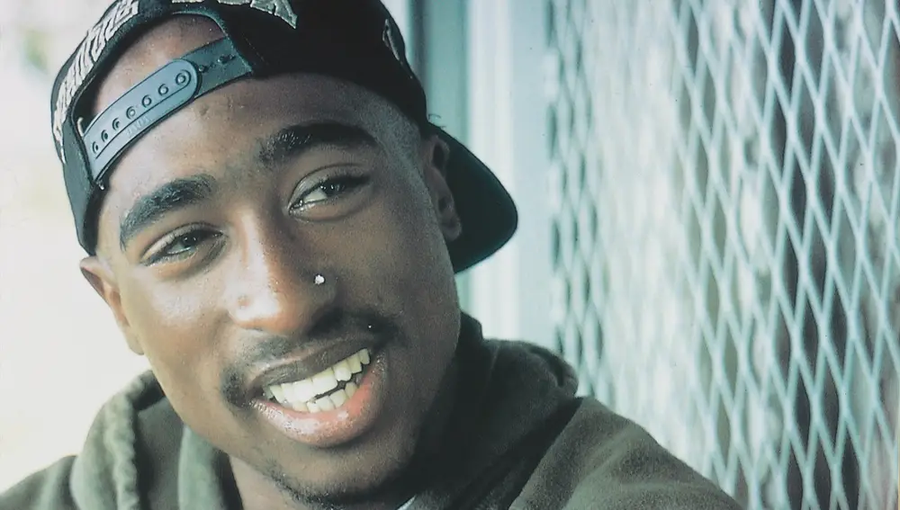 Imagen de archivo del rapero estadounidense Tupac Shakur.