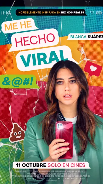 Cartel de Me he hecho viral Cartel de Me he hecho viral