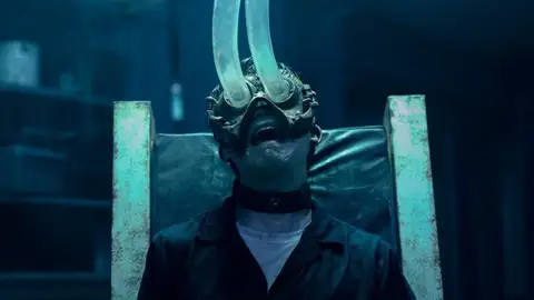 Una de las pruebas de Saw X Una de las pruebas de Saw X
