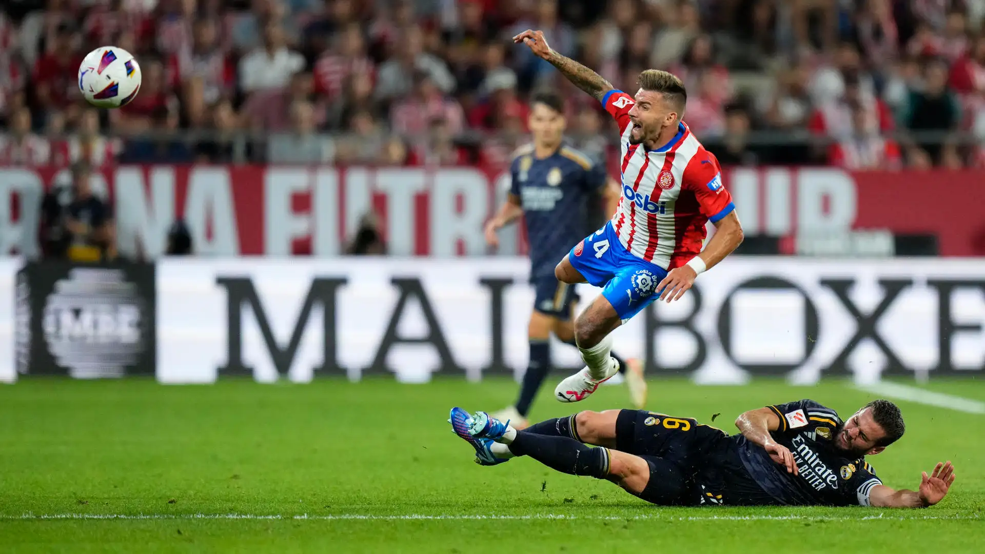 La entrada de Nacho a Portu La entrada de Nacho a Portu