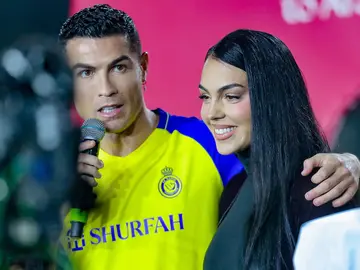 Cristiano Ronaldo y Georgina Rodríguez Cristiano Ronaldo y Georgina Rodríguez