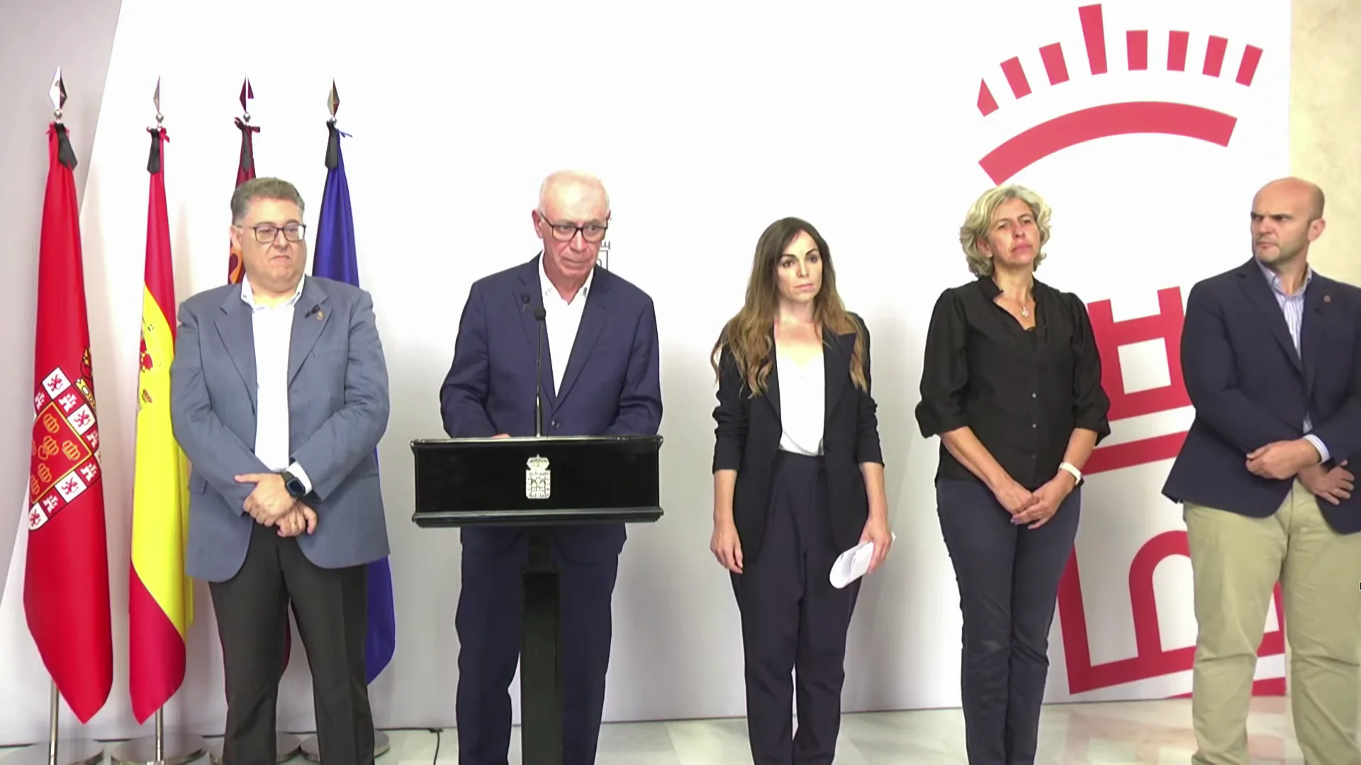 Rueda de prensa del Ayuntamiento de Murcia Rueda de prensa del Ayuntamiento de Murcia