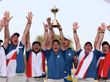 Europa celebra la Ryder Cup Europa celebra la Ryder Cup