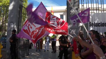 Huelga de los trabajadores externos del servicio telefónico de la Seguridad Social