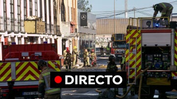 Imagen del lugar de los hechos del incendio en Murcia