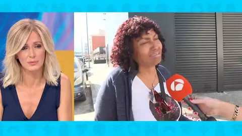 La desesperación de la madre de un desaparecido. La desesperación de la madre de un desaparecido.