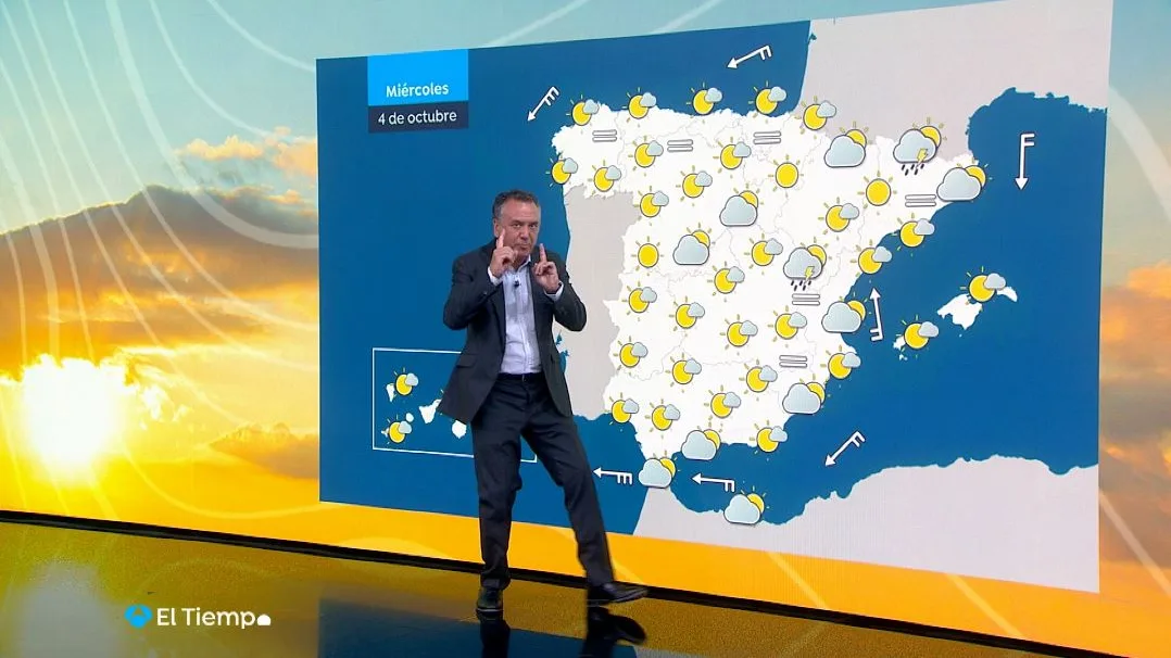 La previsión del tiempo de Roberto Brasero La previsión del tiempo de Roberto Brasero