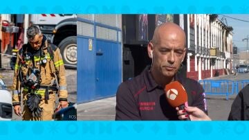 Esto es lo que se encontraron los bomberos en el incendio de Murcia.
