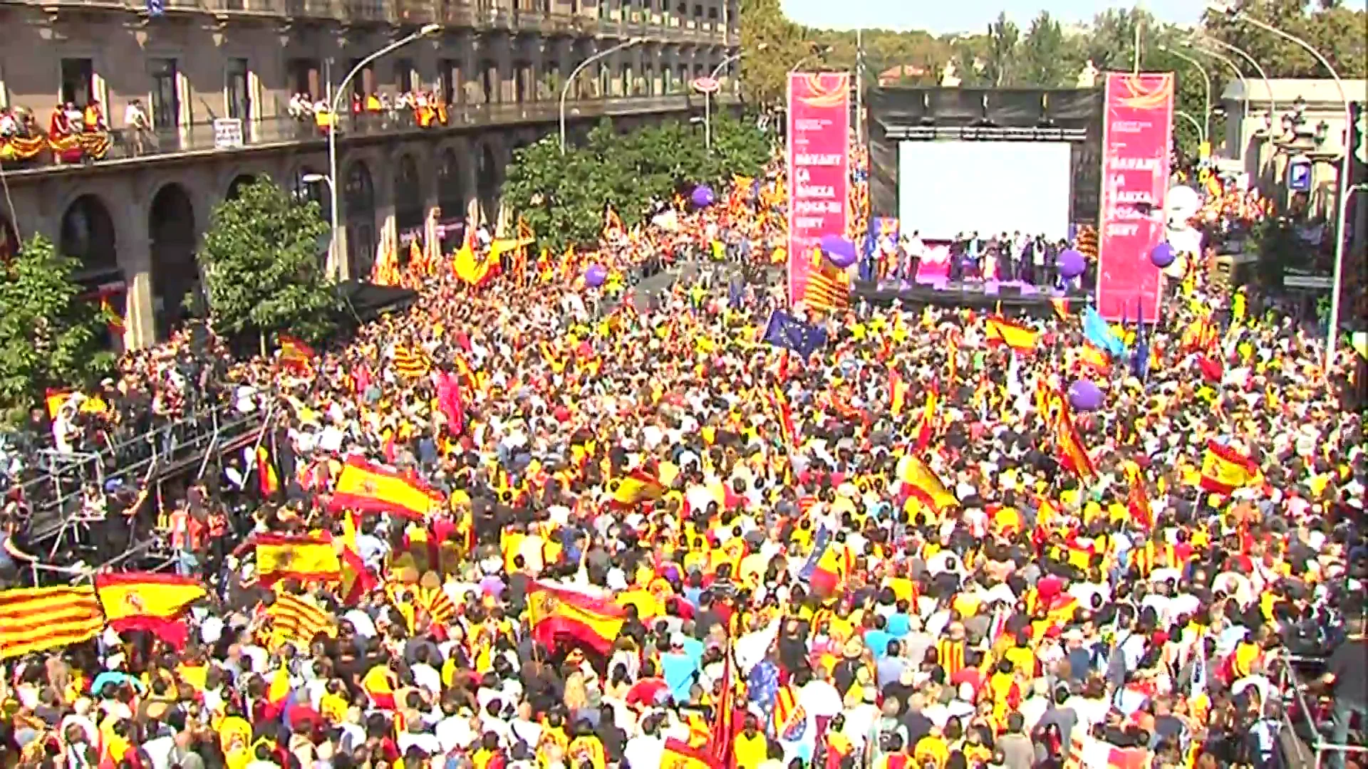 Manifestación en 2017 Manifestación en 2017