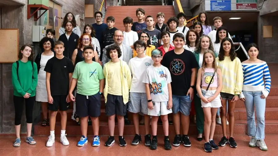 Alumnos del nuevo curso de Estalmat Alumnos del nuevo curso de Estalmat