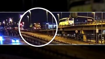 Imagen del momento de la tragedia en Venecia