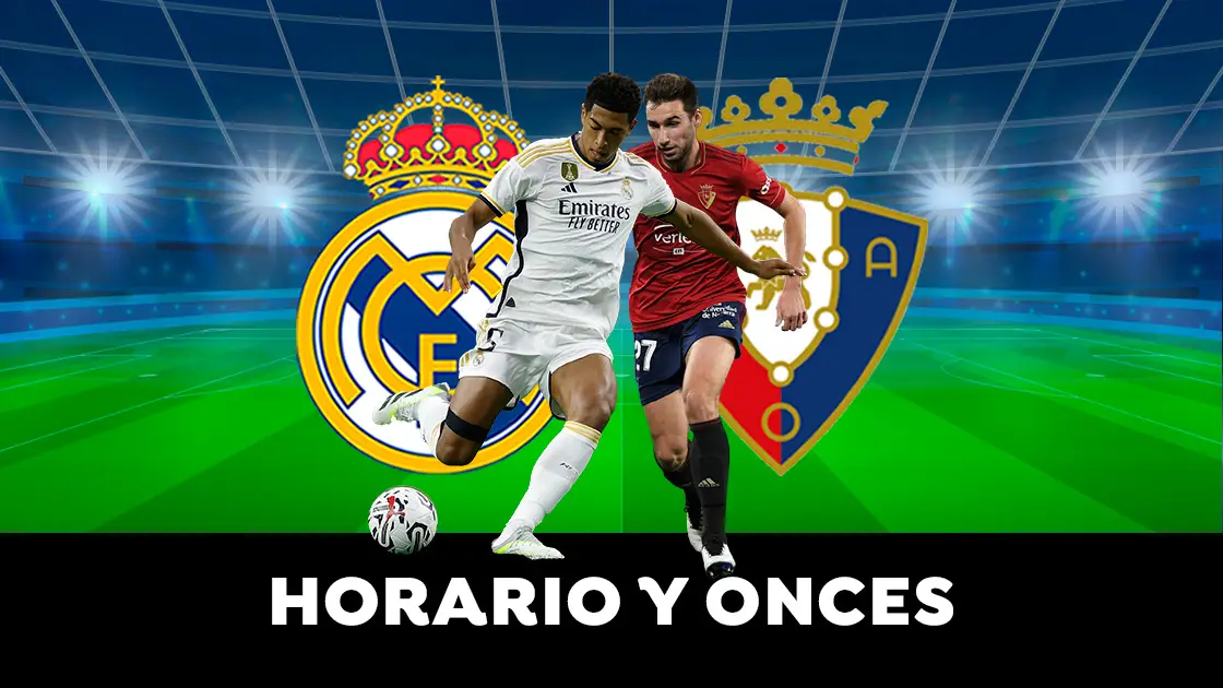 Real Madrid - Osasuna: Horario, alineaciones y dónde ver el partido de LaLiga EA Sports Real Madrid - Osasuna: Horario, alineaciones y dónde ver el partido de LaLiga EA Sports