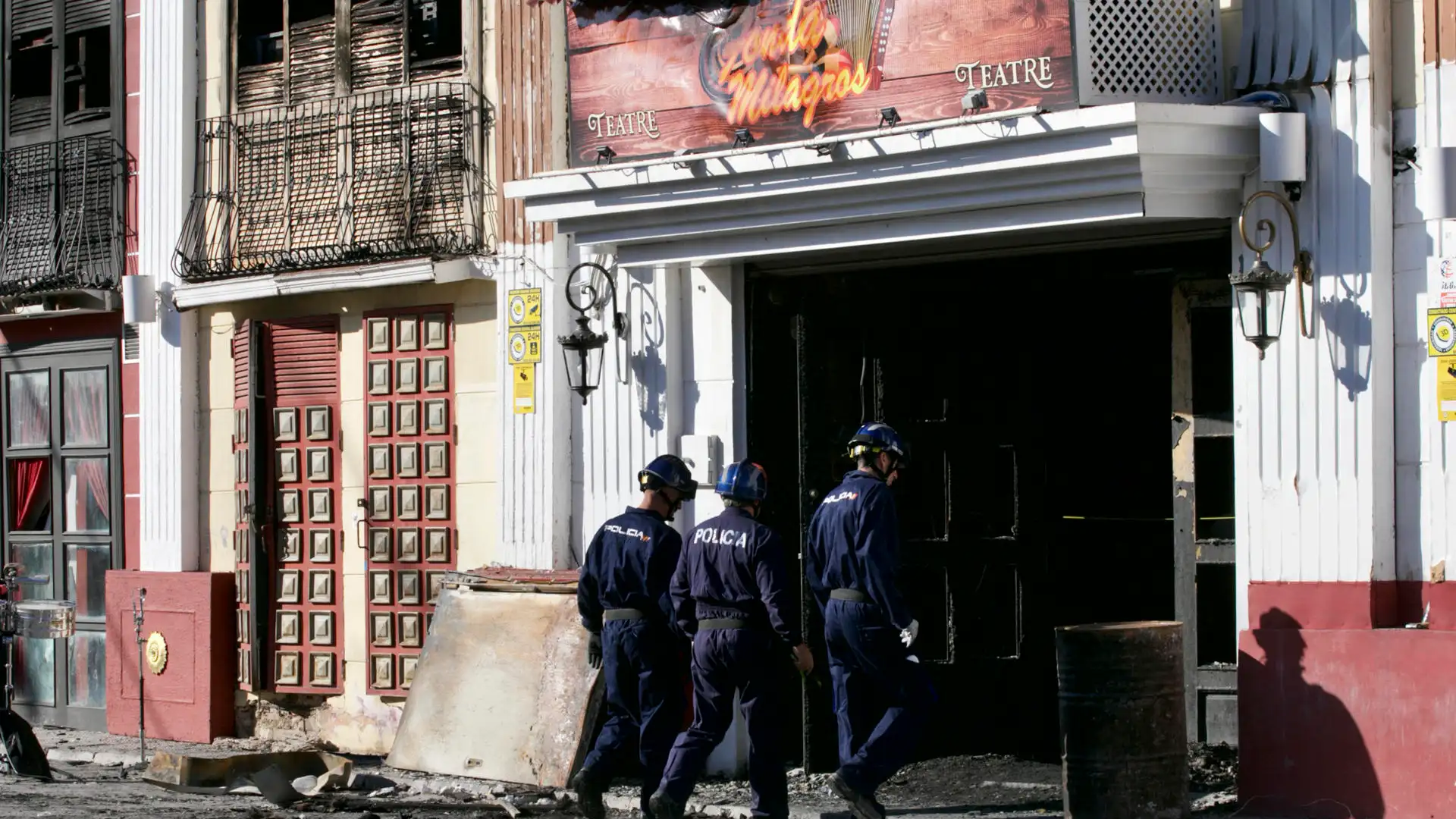 Discoteca incendiada Discoteca incendiada