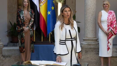 Dimite Camino Limia, la única consejera de Vox en la Junta de Extremadura