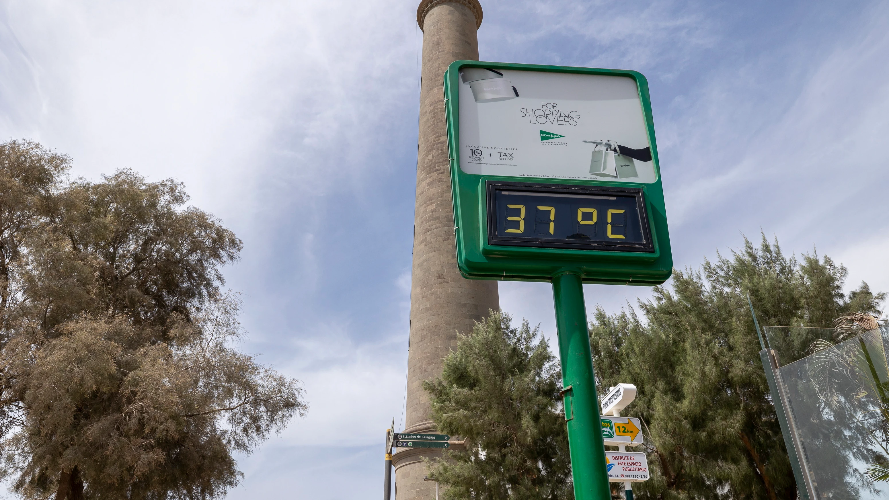 Un termómetro de Canarias Un termómetro de Canarias