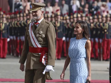 Los reyes Felipe y Letizia Los reyes Felipe y Letizia