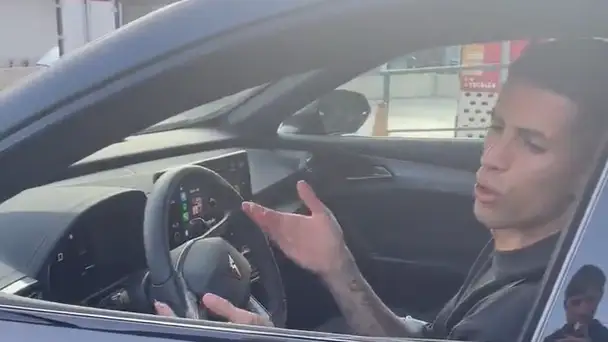 Joao Cancelo a su salida de la ciudad deportiva de Sant Joan Despí Joao Cancelo a su salida de la ciudad deportiva de Sant Joan Despí