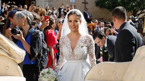 Carolina Monje, exnovia de Aless Lequio, se ha casado Carolina Monje, exnovia de Aless Lequio, se ha casado