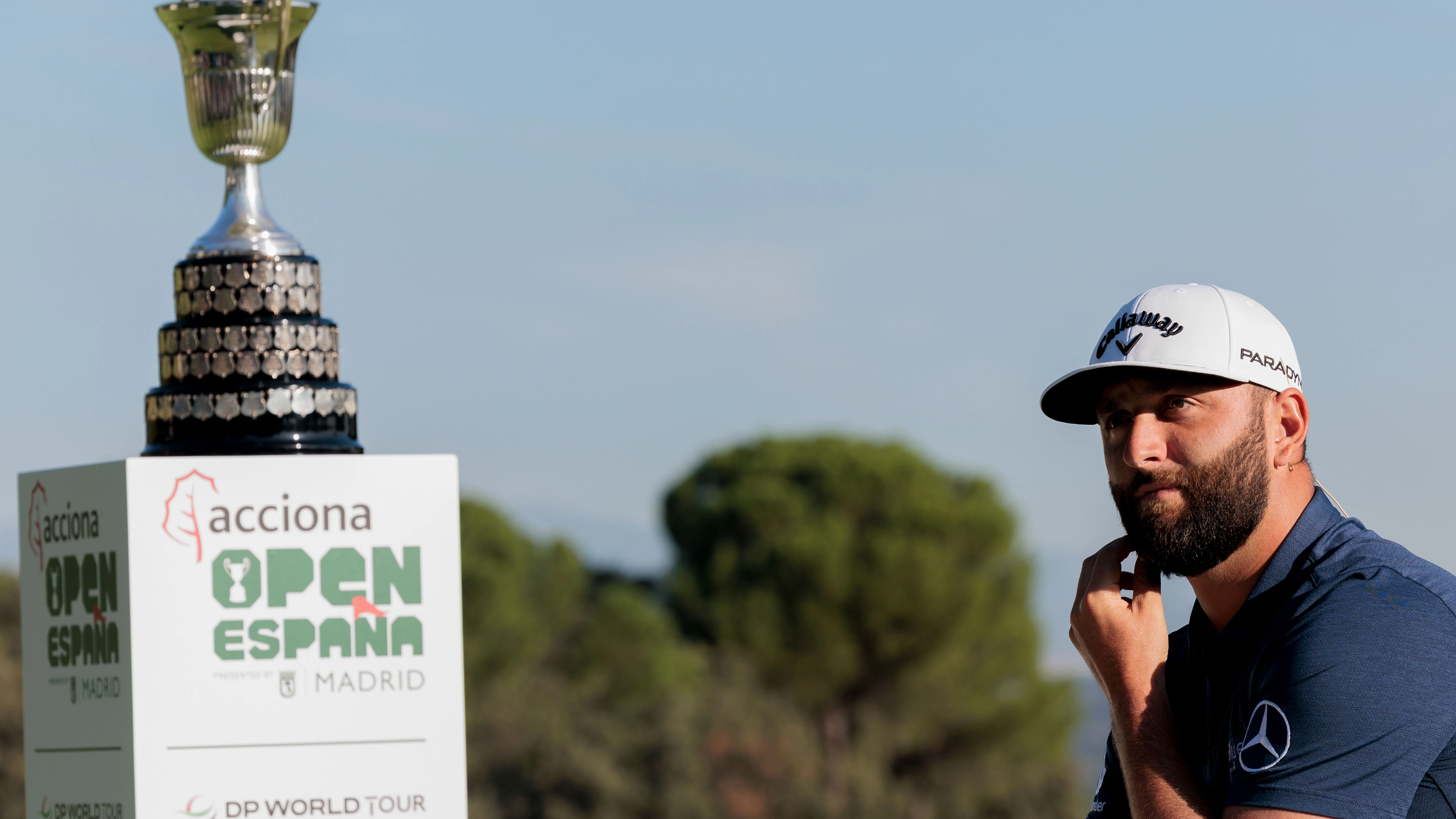 Jon Rahm, en la presentación del Open de España Jon Rahm, en la presentación del Open de España