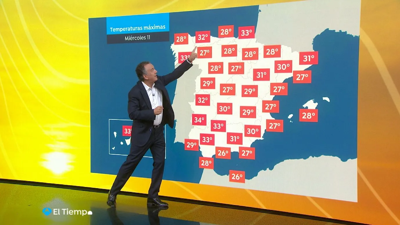 La previsión del tiempo de Roberto Brasero La previsión del tiempo de Roberto Brasero