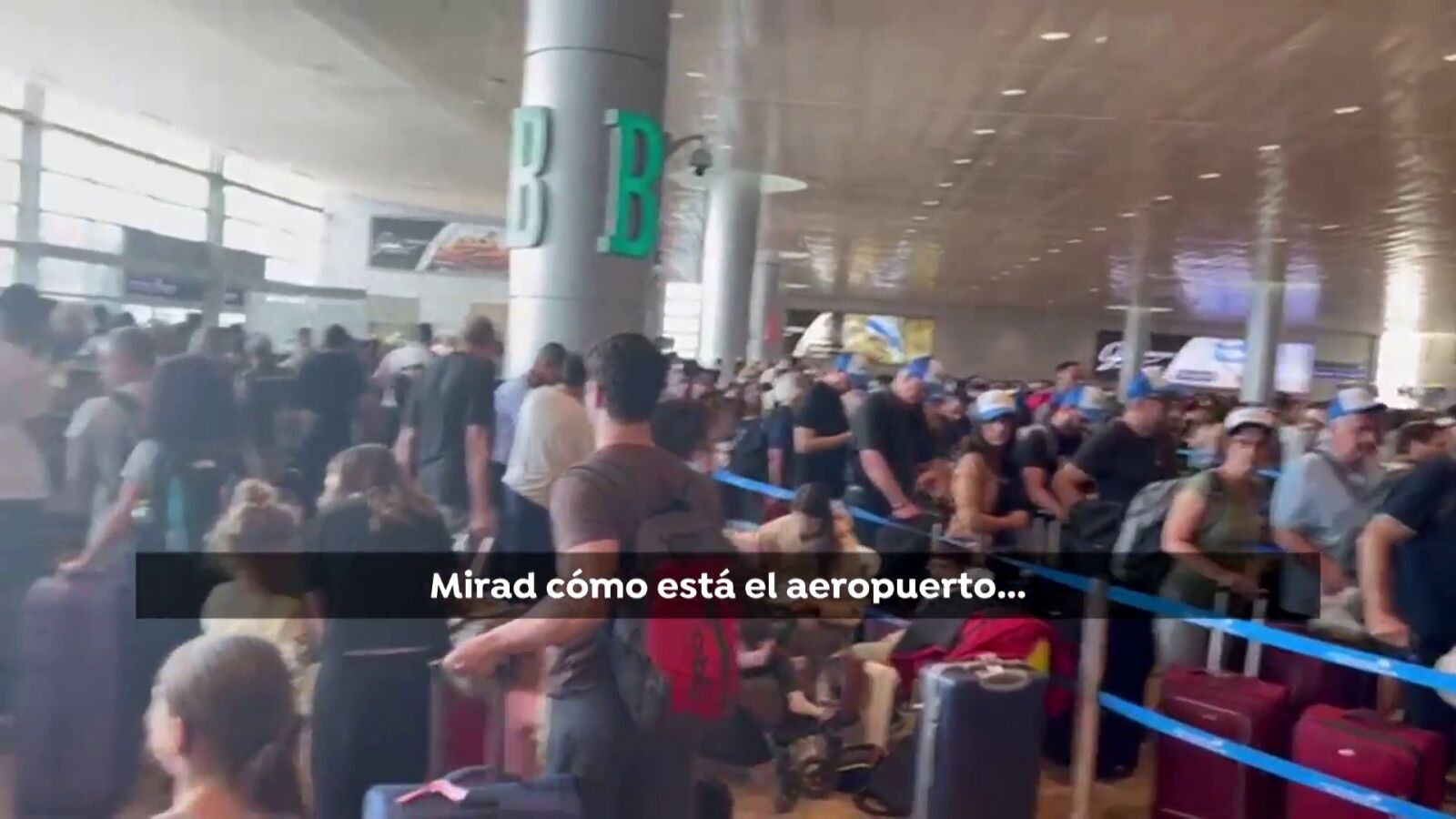 España envía aviones para traer a los viajeros atrapados en Tel Aviv