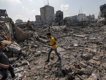 Daños en los ataques a la franja de Gaza