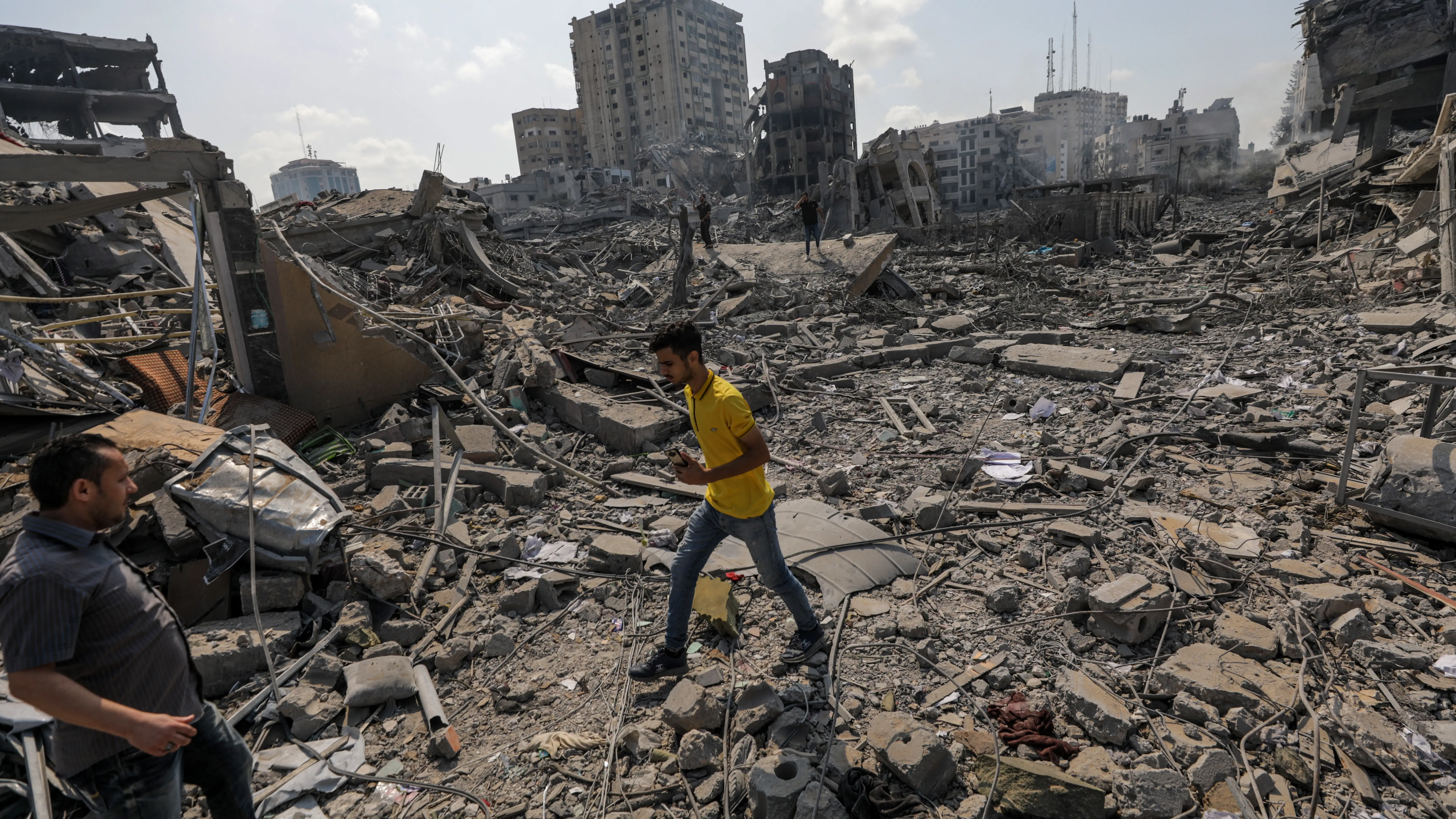 Daños en los ataques a la franja de Gaza Daños en los ataques a la franja de Gaza