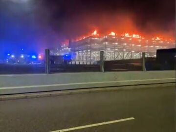 Incendio aeropuerto de Luton 