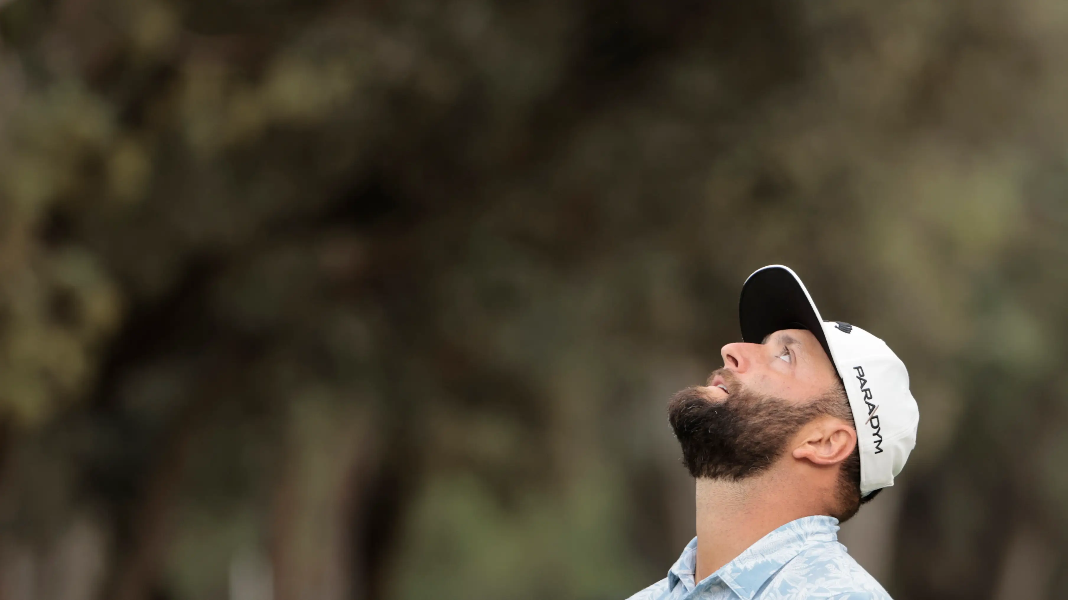 Jon Rahm se lamenta tras un putt errado en Madrid Jon Rahm se lamenta tras un putt errado en Madrid
