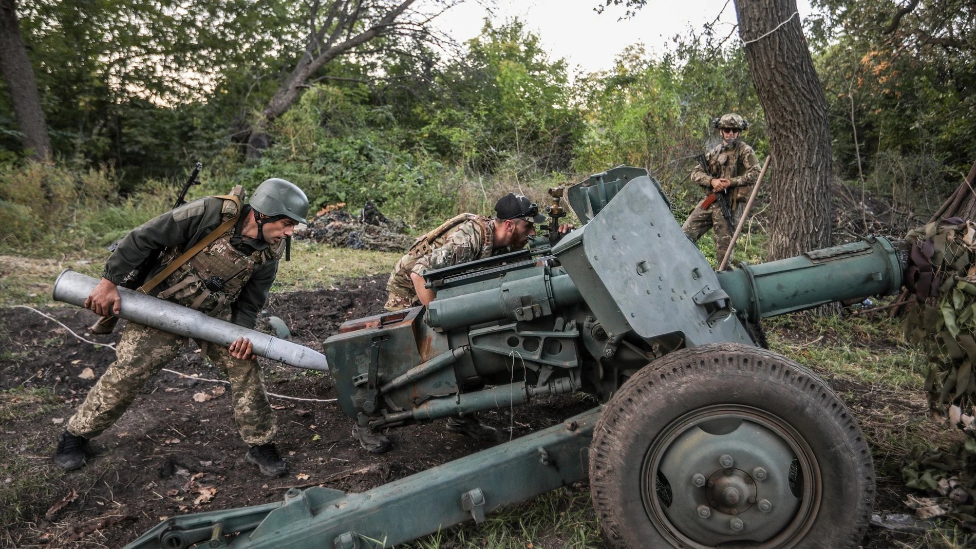 Imagen de archivo de soldados ucranianos Imagen de archivo de soldados ucranianos