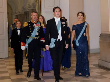 Christian de Dinamarca en la celebración de su 18 cumpleaños Christian de Dinamarca en la celebración de su 18 cumpleaños