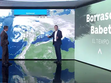 La previsión de César Gonzalo sobre la borrasca 'Babet' La previsión de César Gonzalo sobre la borrasca 'Babet'