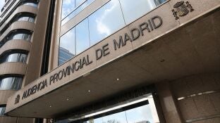 Fachada de la Audiencia Provincial de Madrid.