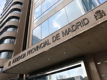 Fachada de la Audiencia Provincial de Madrid.