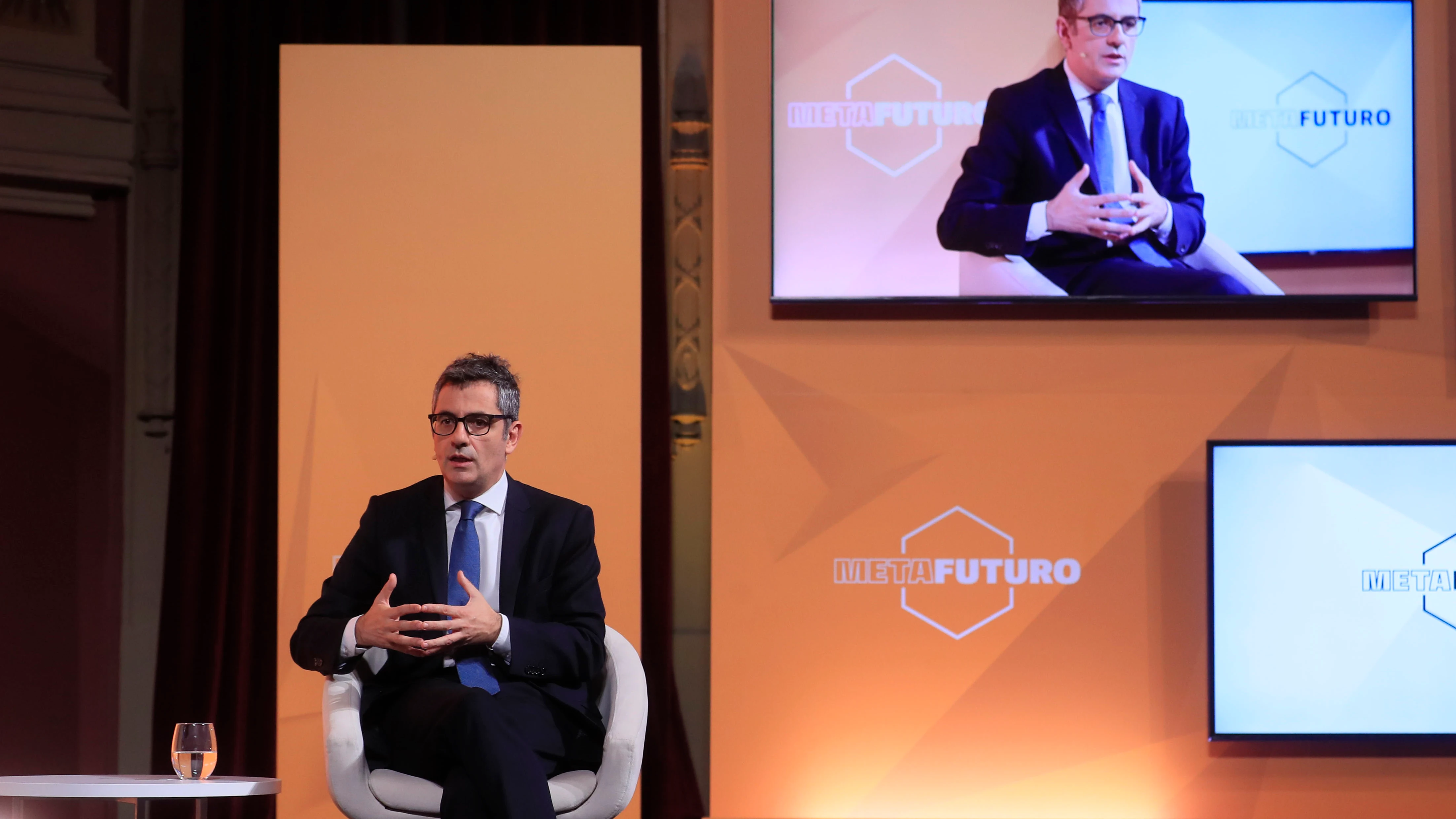 El ministro en funciones de Presidencia, Relaciones con las Cortes y Memoria Democrática, Félix Bolaños El ministro en funciones de Presidencia, Relaciones con las Cortes y Memoria Democrática, Félix Bolaños