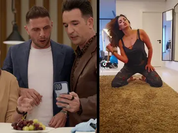 Miguel Lago saca los colores a Fabiola Martínez al mostrar su vídeo más sexy a Joaquín Miguel Lago saca los colores a Fabiola Martínez al mostrar su vídeo más sexy a Joaquín
