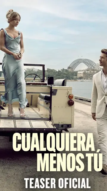 Póster de Cualquiera Menos Tú Póster de Cualquiera Menos Tú